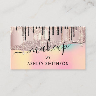 Cartão De Visita Abstrato de logotipo de código QR Hológrafo de Ros