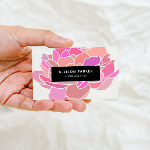 Cartão De Visita Abstrato Geométrico Moderno