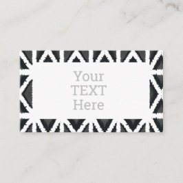 Cartão De Visita Abstrato moderno