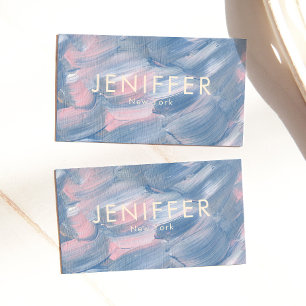 Cartão De Visita Abstrato moderno