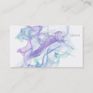 Cartão De Visita Abstrato Purple Haze