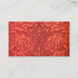 Cartão De Visita Acanthus de William Morris para o design do