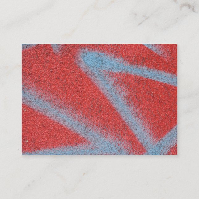 Cartão De Visita aceo abstrato da parede (Frente)