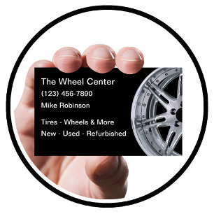 Cartão De Visita Acessórios Automotivos no Varejo