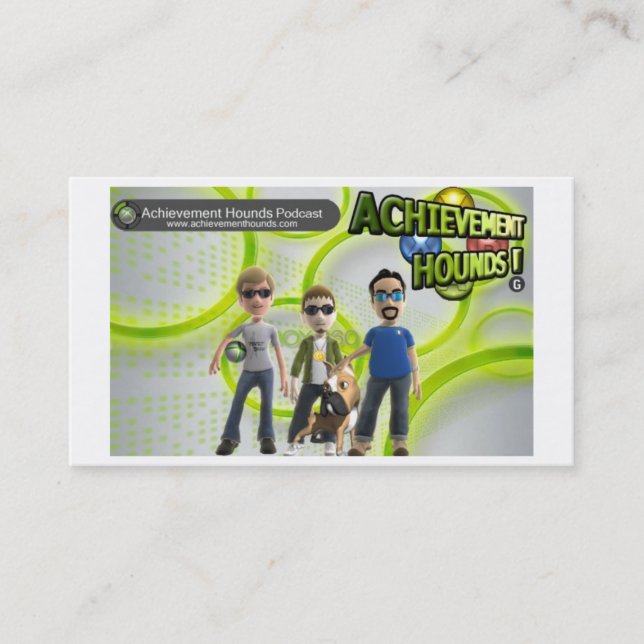 Cartão De Visita Achievementhounds (Frente)