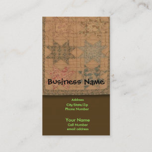 Cartão De Visita Acolchoado