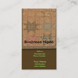 Cartão De Visita Acolchoado