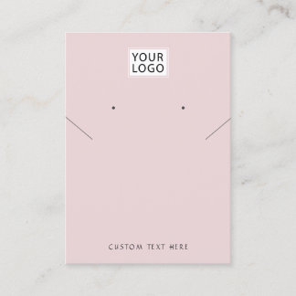 Cartão De Visita Adicionar logotipo Monitor de colar preto no joelh