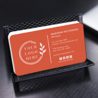 Adicionar seu logotipo Mídia social Código QR Corp