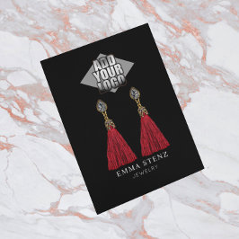 Cartão De Visita Adicione o seu logotipo - Placa de vídeo de joalha