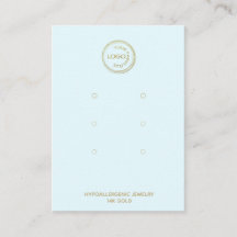 Adicione o seu logotipo Vídeo 3 pares Azul claro