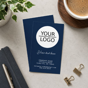 Cartão De Visita Adicione seu logotipo com promoção de texto person