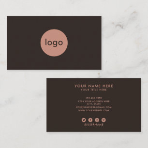 Cartão De Visita Adicione Seu Logotipo Personalizado Profissional M
