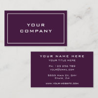 Adicione sua empresa - Profissional elegante moder