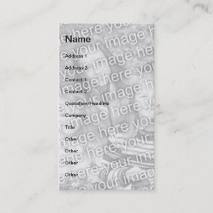 Cartão De Visita Adicione sua própria foto