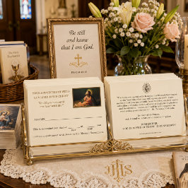Cartão De Visita Adoração Eucarística Católica Nomeação de Jesus