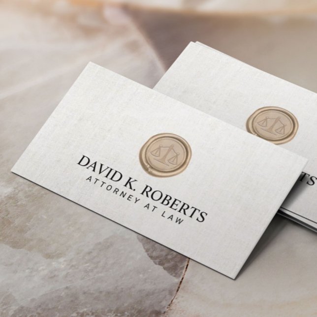 Cartão De Visita Advogado-Advogado de Direito Elegante Público Notá (Criador carregado)