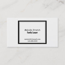 Advogado da família branca e negra minimalista