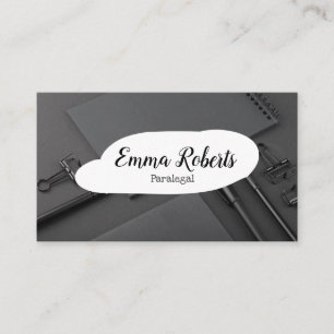 Cartão De Visita Advogado de Direito Cor-de-Rosa