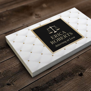 Cartão De Visita Advogado Procurador de Lei Luxury Impedido