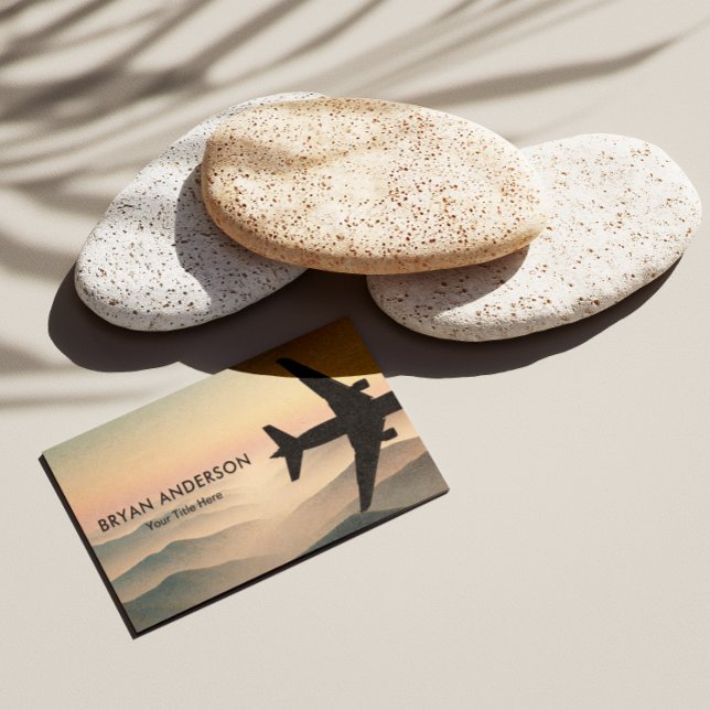 Cartão De Visita Aeronaves da aviação (Criador carregado)