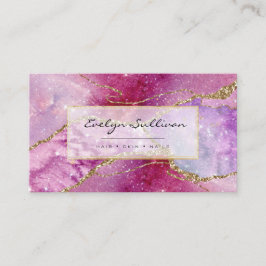 Cartão De Visita agate elegante