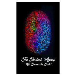 Cartão De Visita Agência Detetive/Cartão de visita de Segurança