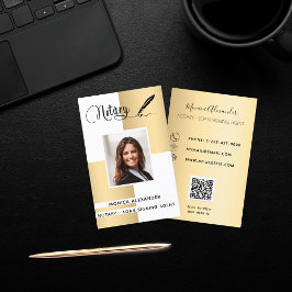 Cartão De Visita Agente assinante do empréstimo com o código QR par