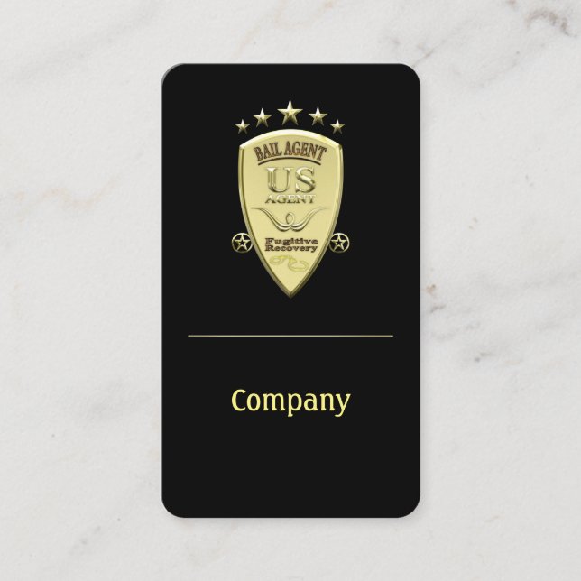 Cartão De Visita Agente Bail (Frente)