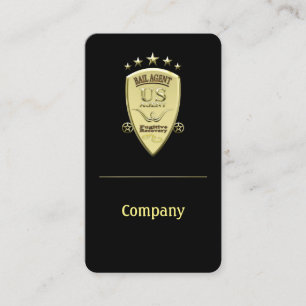 Cartão De Visita Agente da caução
