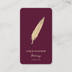 Cartão De Visita Agente de Assinatura de Empréstimo Público Notário