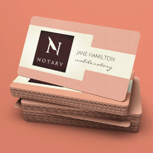 Cartão De Visita Agente de Assinatura Notária