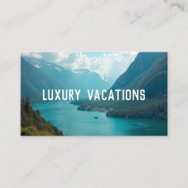 Cartão De Visita Agente de Viagem de Código de Verificação Personal