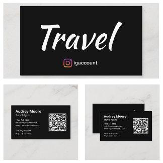 Cartão De Visita Agente de Viagens