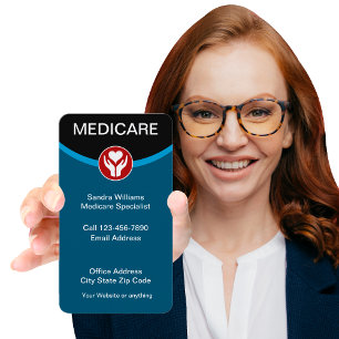 Cartão De Visita Agente Especializado em Saúde da Medicare