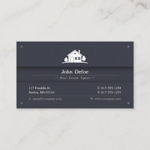 Cartão De Visita Agente imobiliário