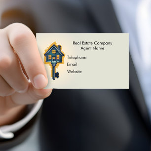 Cartão De Visita Agente imobiliário