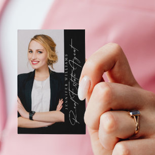 Cartão De Visita Agente Imobiliário Moderno