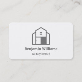 Cartão De Visita Agente Imobiliário Que Comprar Casas