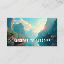 Cartão De Visita Agente viagem