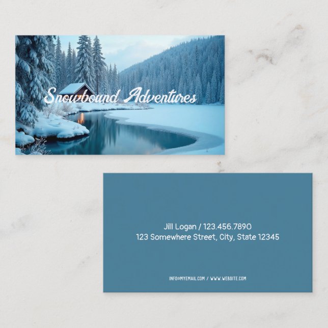 Cartão De Visita Agente viagem (Frente/Verso)