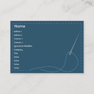 Cartão De Visita Agulha - carnudo