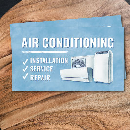 Cartão De Visita Air Conditioning – Repair, Service, Installation