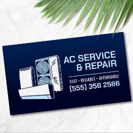 Cartão De Visita Air Conditioning – Repair • Service • Installation