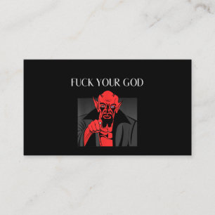 Cartão De Visita Aist Goat Satã Baphomet GIft