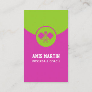 Cartão De Visita Alça-de-coleira-rosa