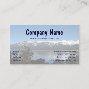 Cartão De Visita Aldeia Incline, lago de North Shore Tahoe