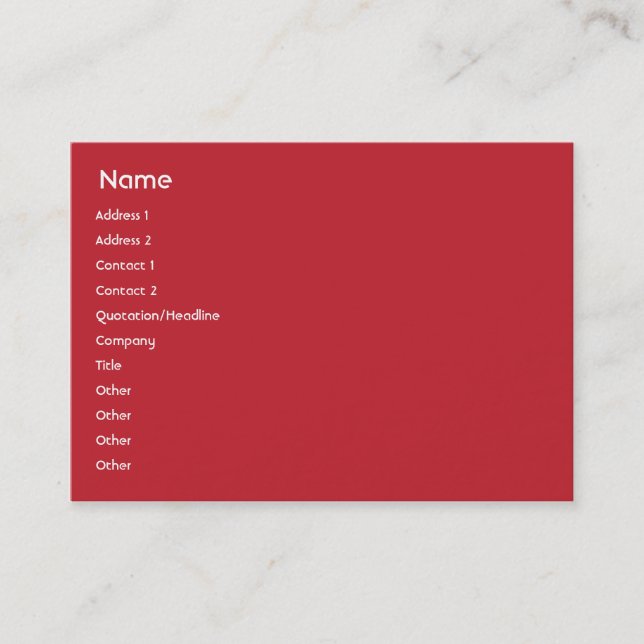 Cartão De Visita Alemanha - carnudo (Frente)