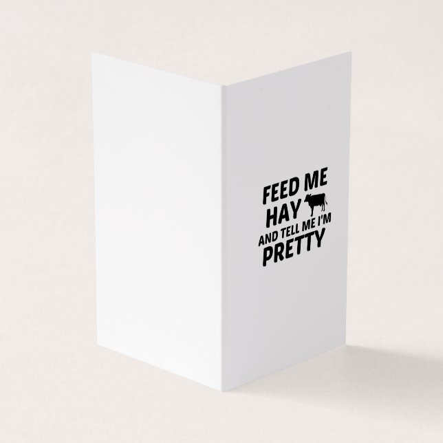 CARTÃO DE VISITA ALIMENTAÇÃO DE VACA (Exterior)