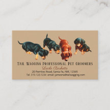 Alinhamento de Pet Cachshund Dachshund Cujo Corte 